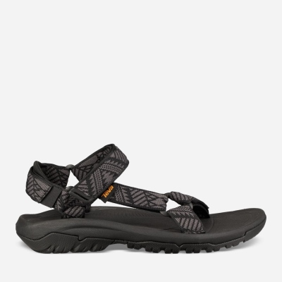 Teva Hurricane XLT2 - Men's Teva Hiking Sandals - Black | India (CBIE01645)